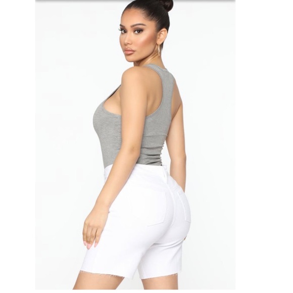 Fashion nova Divine tank bodysuit medium - Picture 2 of 8